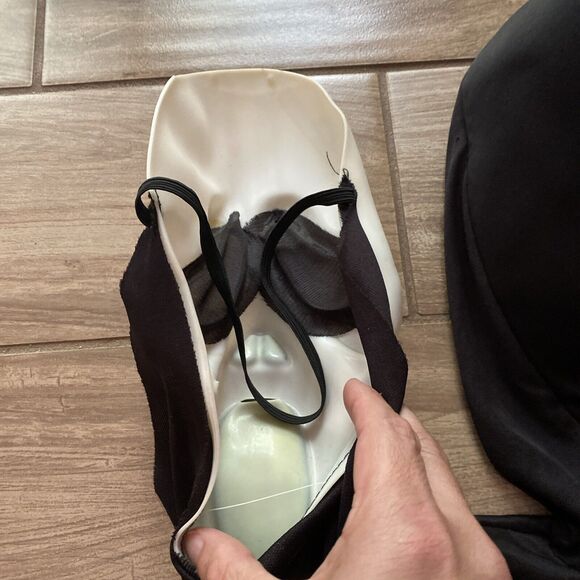 Scream 3 Ghost Face Mask Fun World Div Easter Unlimited 2012 Costume - Picture 5 of 8